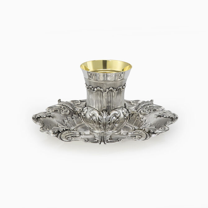 MOZES KIDDUSH CUP SET 