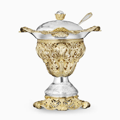Royal Honey Dish Sterling Silver 