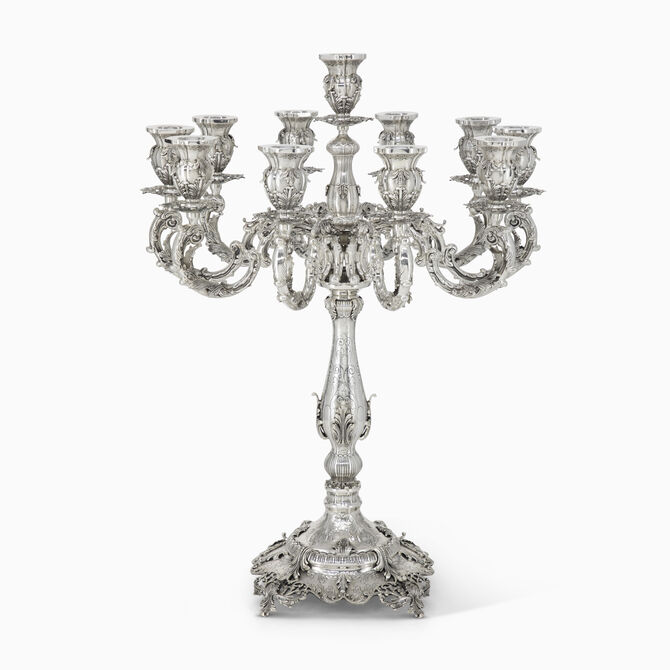 BRUNI 11 ARMS CANDELABRA 