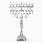 Ben David Jumbo Menorah Medium Sterling Silver 