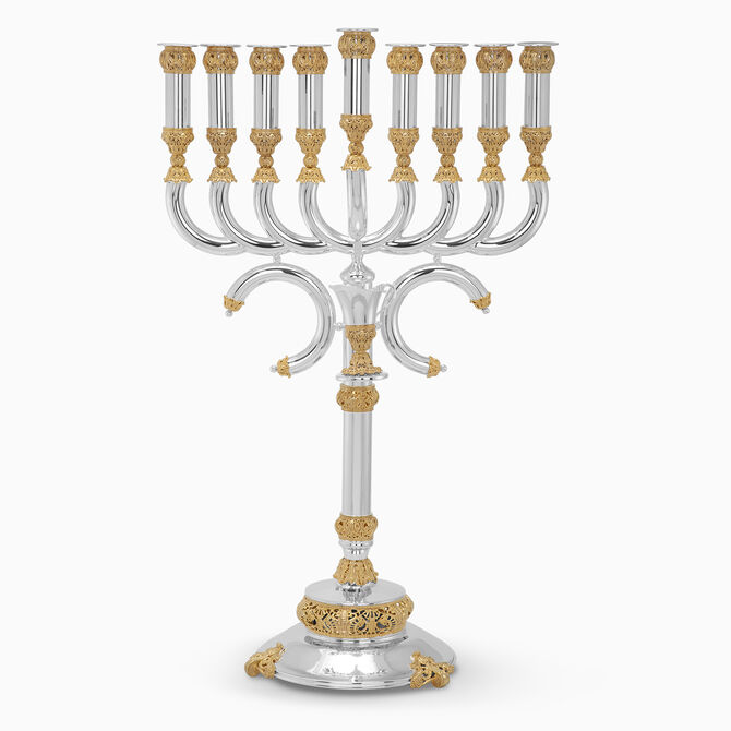 Royal Menorah Sterling Silver 