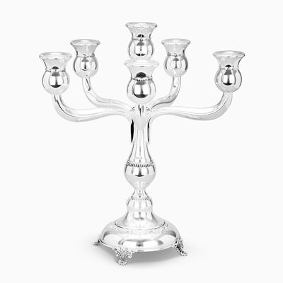 Filigree 6 Branch Candelabra 