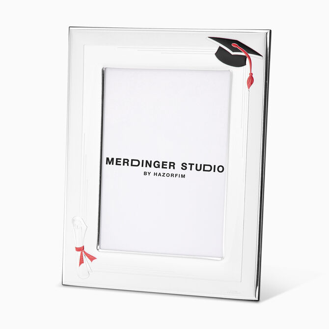 מסגרת כובע אקדמי מצופה כסף 