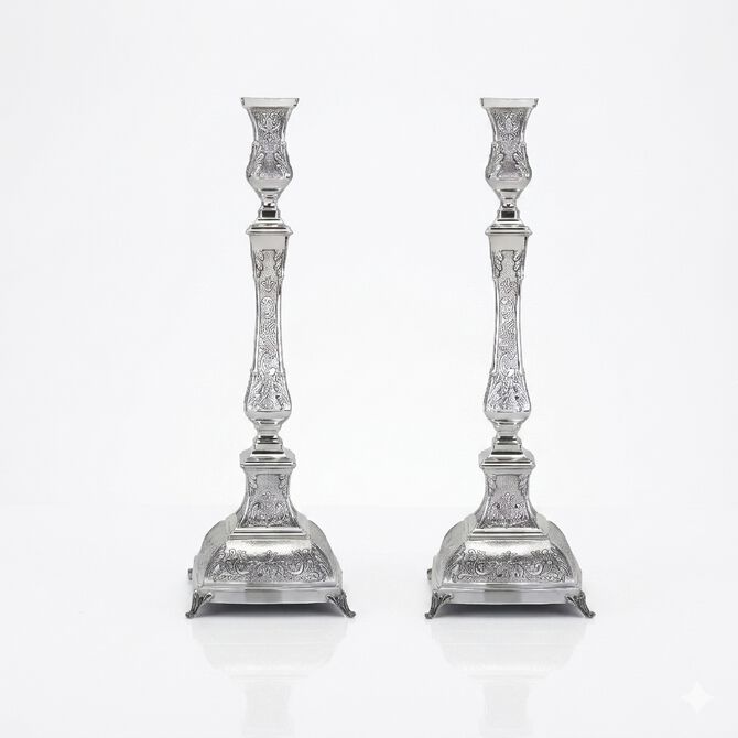 USHPIZIN DEC. CANDLESTICK BRAS 