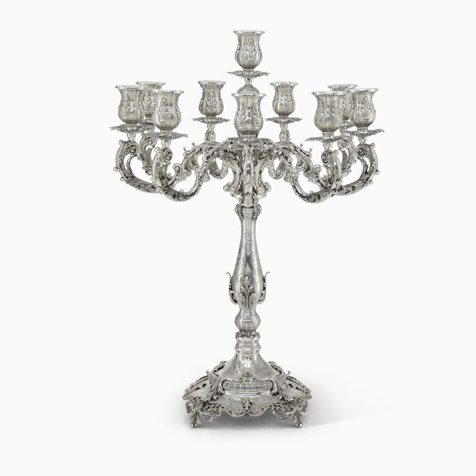 BRUNI 10 BRANCHES CANDELABRA 