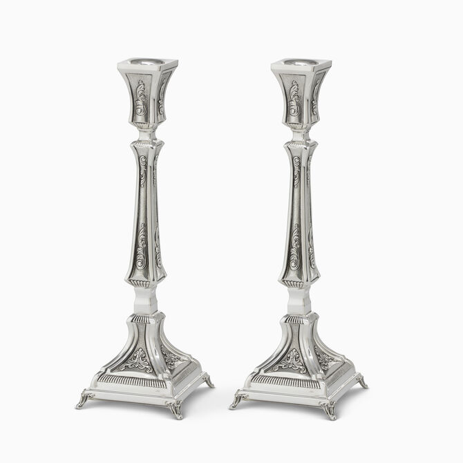 זוג פמוטים לגון מקושט מיני 