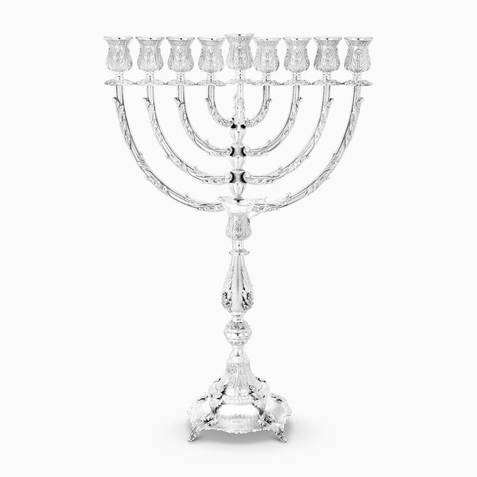 Corsicana Gona Menorah Sterling Silver 