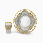 BARONESS KIDDUSH CUP SET GOLD 