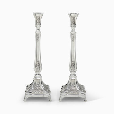 Matityahu Decorated Candlesticks Lagre 