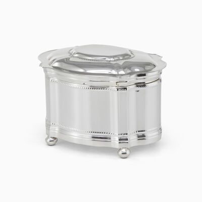 PEARLS ETROG BOX SILVER PLATED 