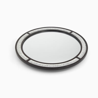 ROUND MIRROR SERVING TRAY _2