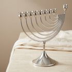 Brit Shalom Menorah Sterling Silver 