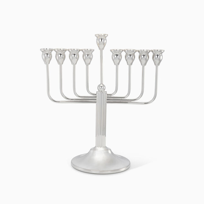 United Menorah Sterling Silver 