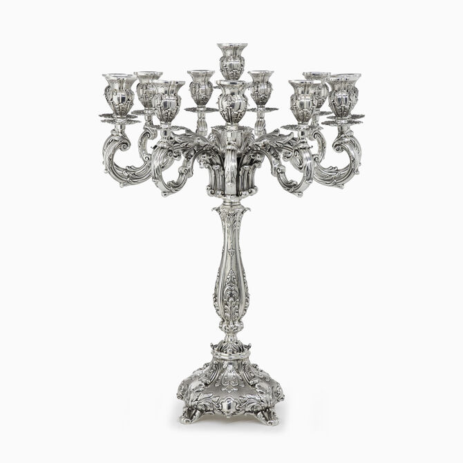 IBIZA CANDELABRA 12 ARMS BRASS 