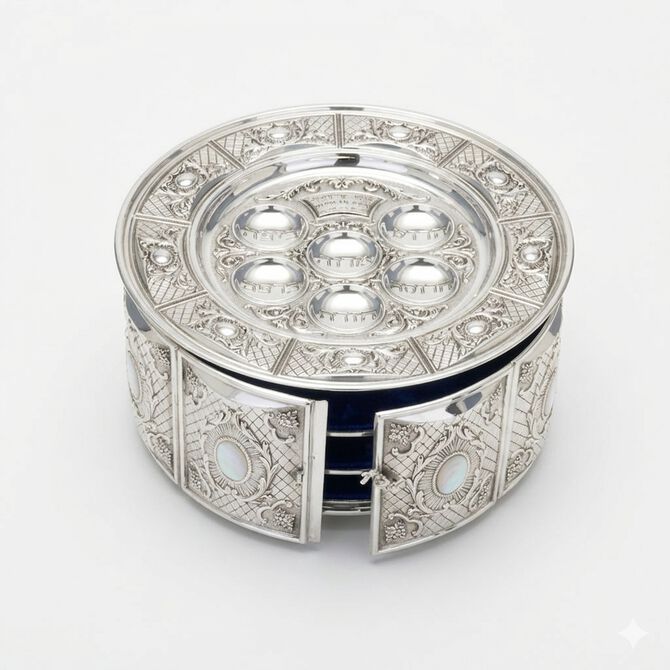 קערת פסח המלך 