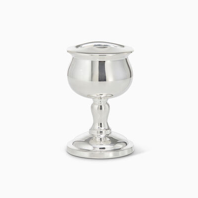 נר הבדלה חלק מצופה 