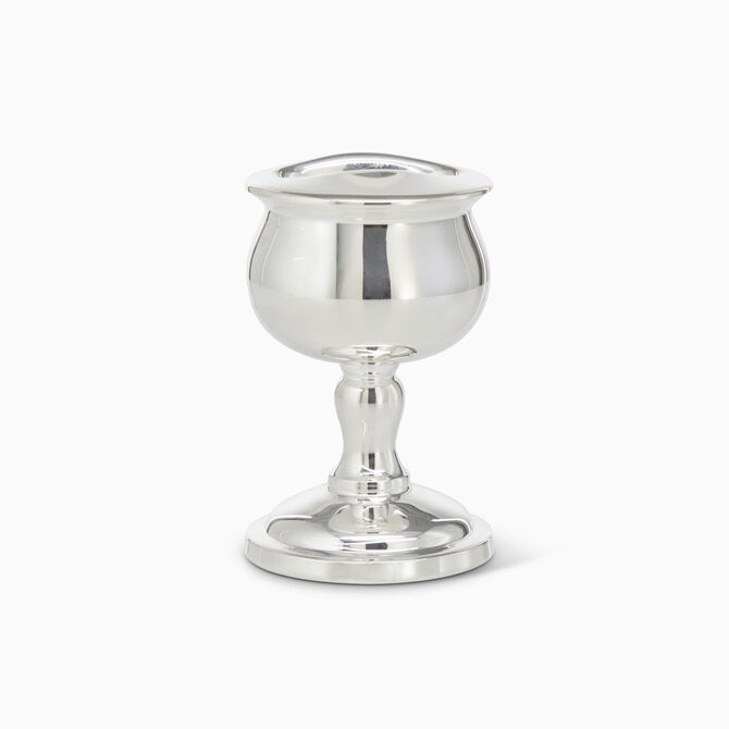 נר הבדלה חלק מצופה 