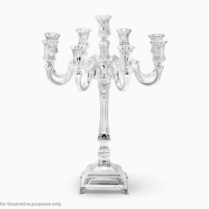 SOCRATES DECORATED CANDELABRA 