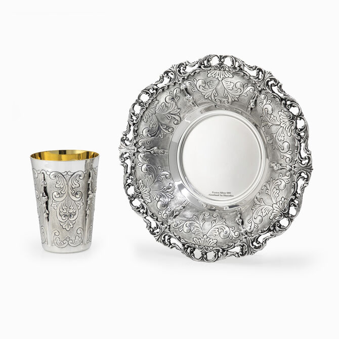 LAZIO KIDDUSH CUP SET 