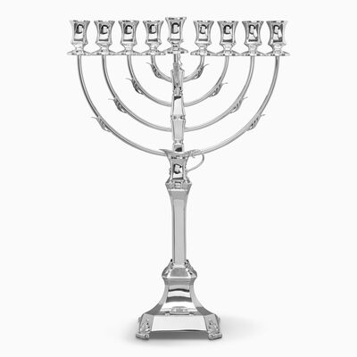 חנוכיה נאורה חלקה בינונית לגאסי 