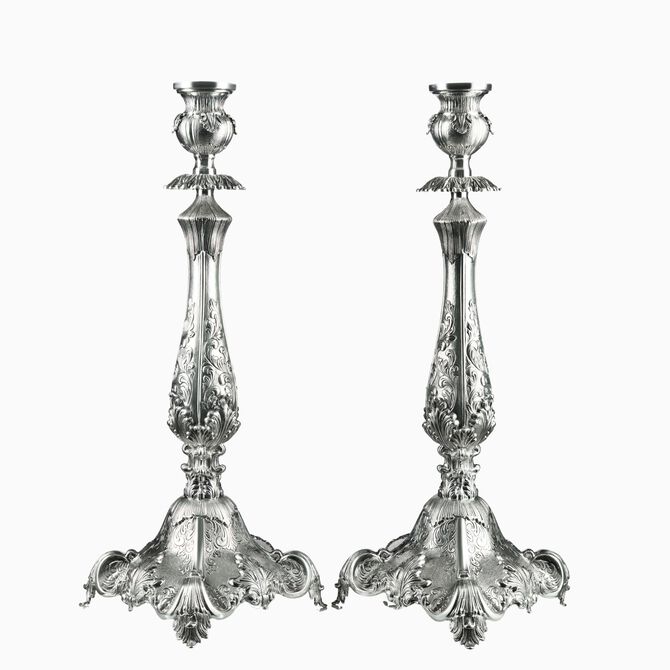 Majorca Candlesticks Sterling Silver 