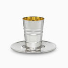 Noam Cup and Plate Set Silver-Plated 