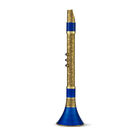 STERLING SILVER CLARINET GOLD 