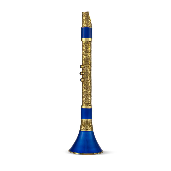 STERLING SILVER CLARINET GOLD 