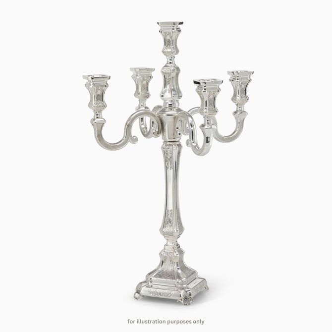 COMINO DECORATED CANDELABRA 6 