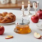 Hammering Honey Dish Silver-Plated 