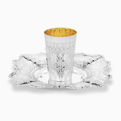 Baron Chosson Kiddush Set Sterling Silver 