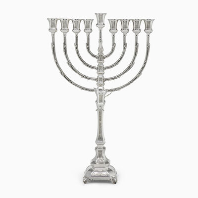 חנוכיה מתומנת גדולה זרועות 