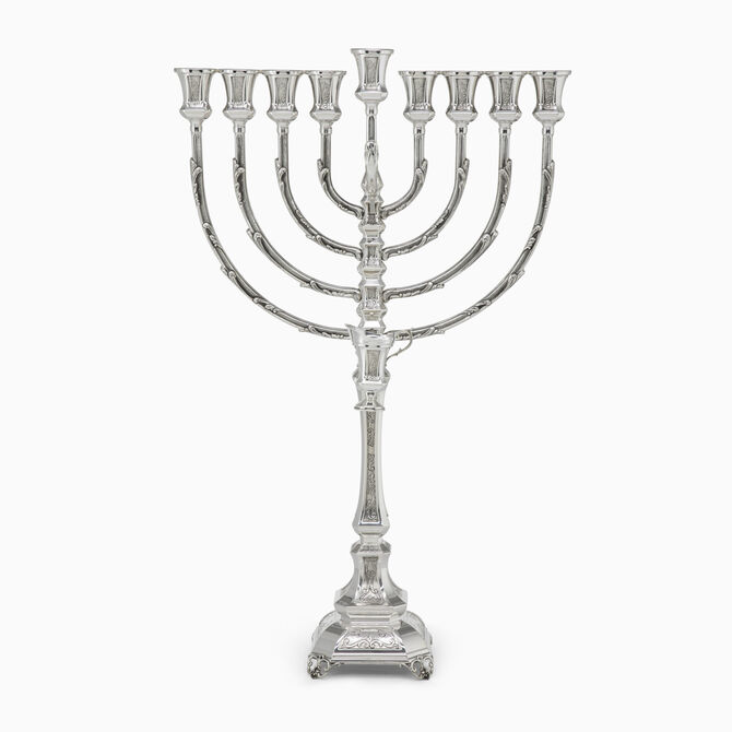 חנוכיה מתומנת גדולה זרועות 