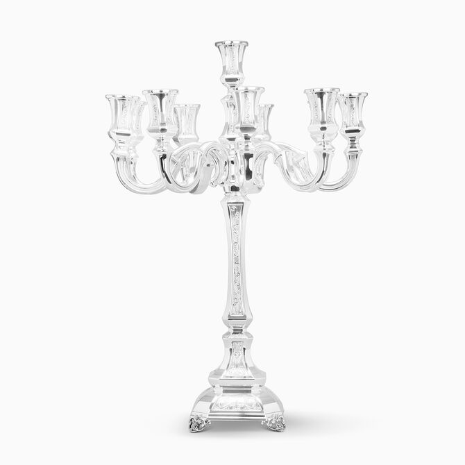 OCTAGONAL LARGE CANDELABRA 10 