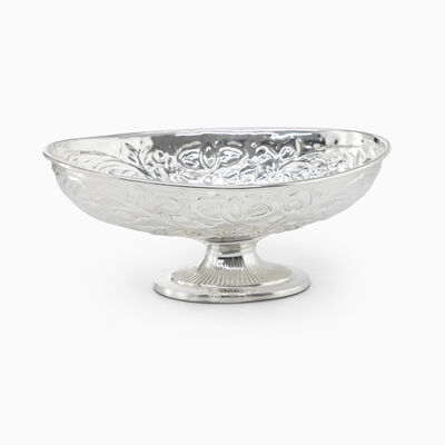 BOWL ON STAND OVAL 30.5 CM 