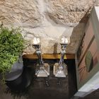 זוג פמוטים קומינו מקושט קטן 