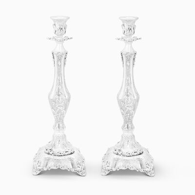Donatello Candlesticks Sterling Silver 