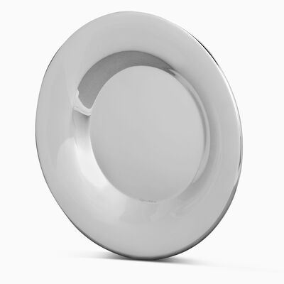 Plate Smooth Silver Sterling 