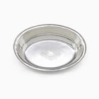 OVAL BOWL PEARL RIM PLATED OVAL BOWL PEARL RIM PLATED