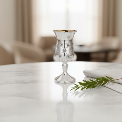 Chentarosa Kiddush Cup Beten Sterling Silver _2