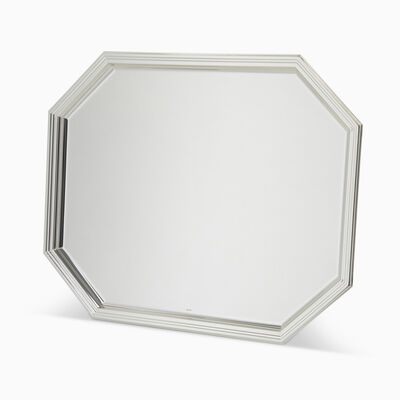 PLATED OCTAGONAL TRAY 