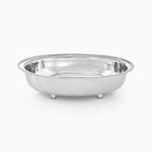OVAL BOWL PEARL RIM PLATED OVAL BOWL PEARL RIM PLATED