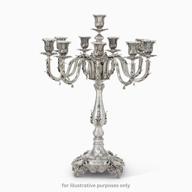BRUNI 8 BRANCHES CANDELABRA 