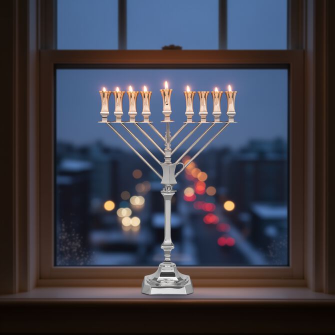 Bagatel Chabad Menorah Small Legacy 