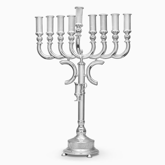 Romeo Menorah Sterling Silver 