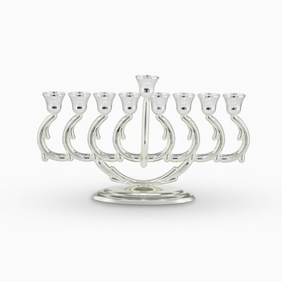 Branches Menorah Silver-Plated 