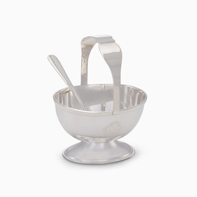 קערת הגשה עם כפית 