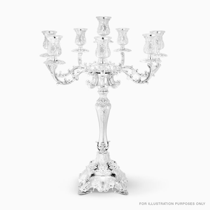 Gola Candelabra 14 Branch Large Sterling Silver 