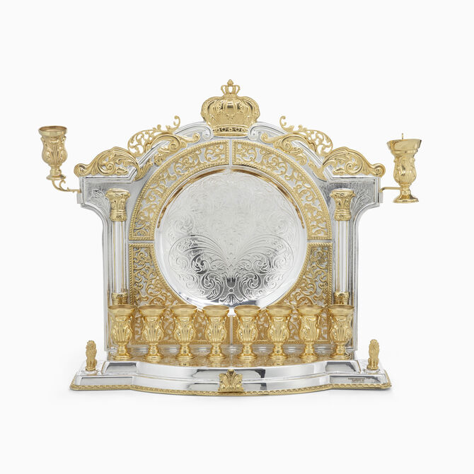 KARLOS MENORHA WALL SMALL GOLD 