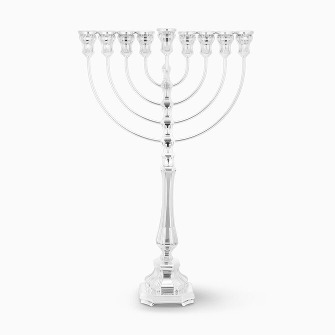 Baku Menorah Sterling Silver 
